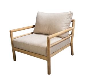 Yoi Mare lounge chair teak/multi natural AW - 