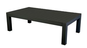 Yoi Midori coffee table 140x77,5 cm aluminium dark grey - 