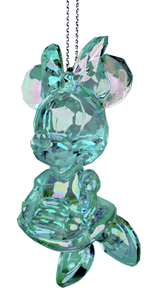 Kurt S. Adler Ornament acryl minnie l8cm groen - 