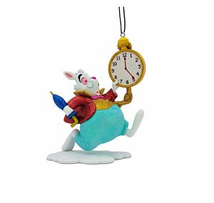 Kurt S. Adler Ornament disney Alice konijn h14 cm - 