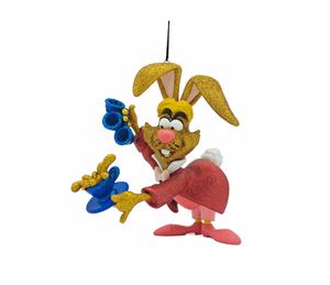 Kurt S. Adler Ornament disney Alice konijn h13 cm - 