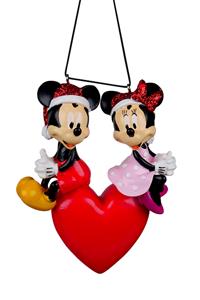 Kurt S. Adler Ornament plastic mickey verliefd l12cm - 