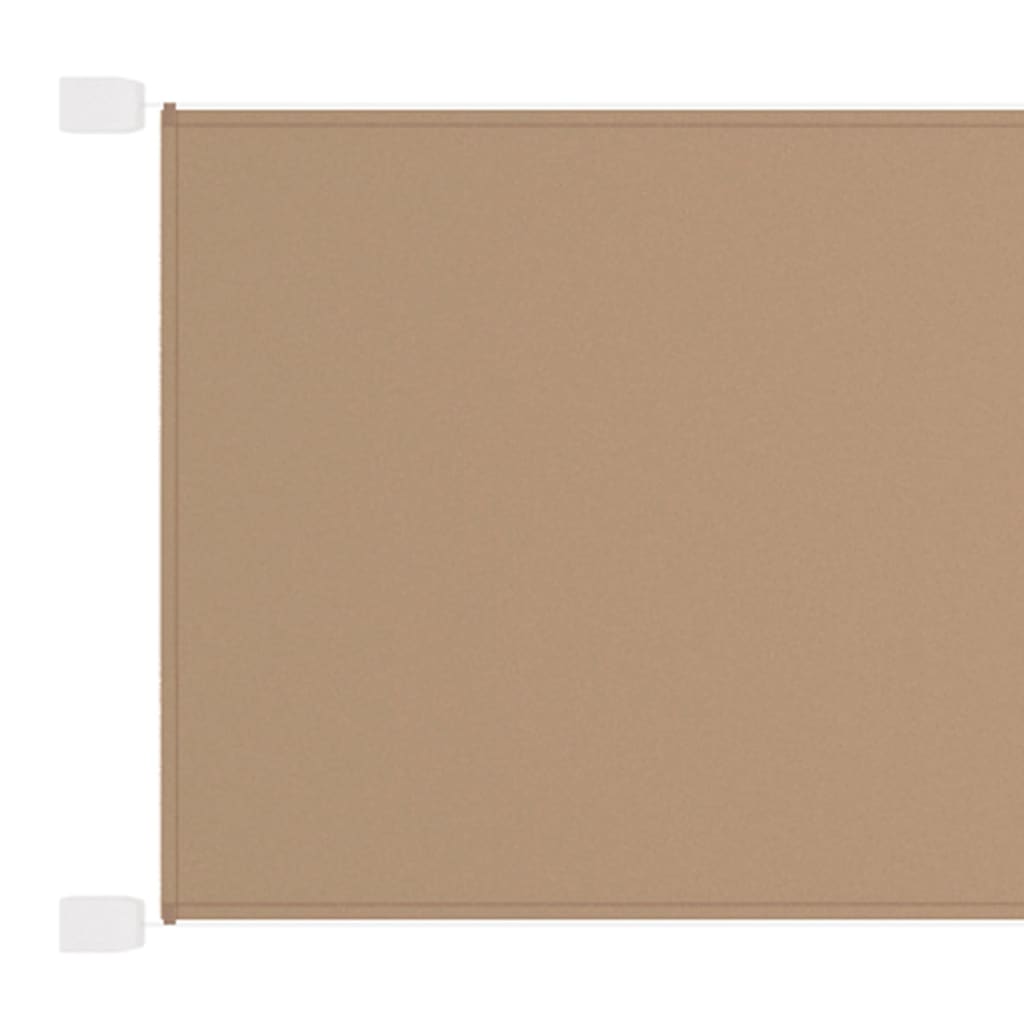 VidaXL Luifel verticaal 180x420 cm oxford stof taupe