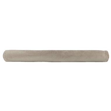 Leen Bakker Tochtstopper Bradley Simply - taupe - 90xØ10 cm