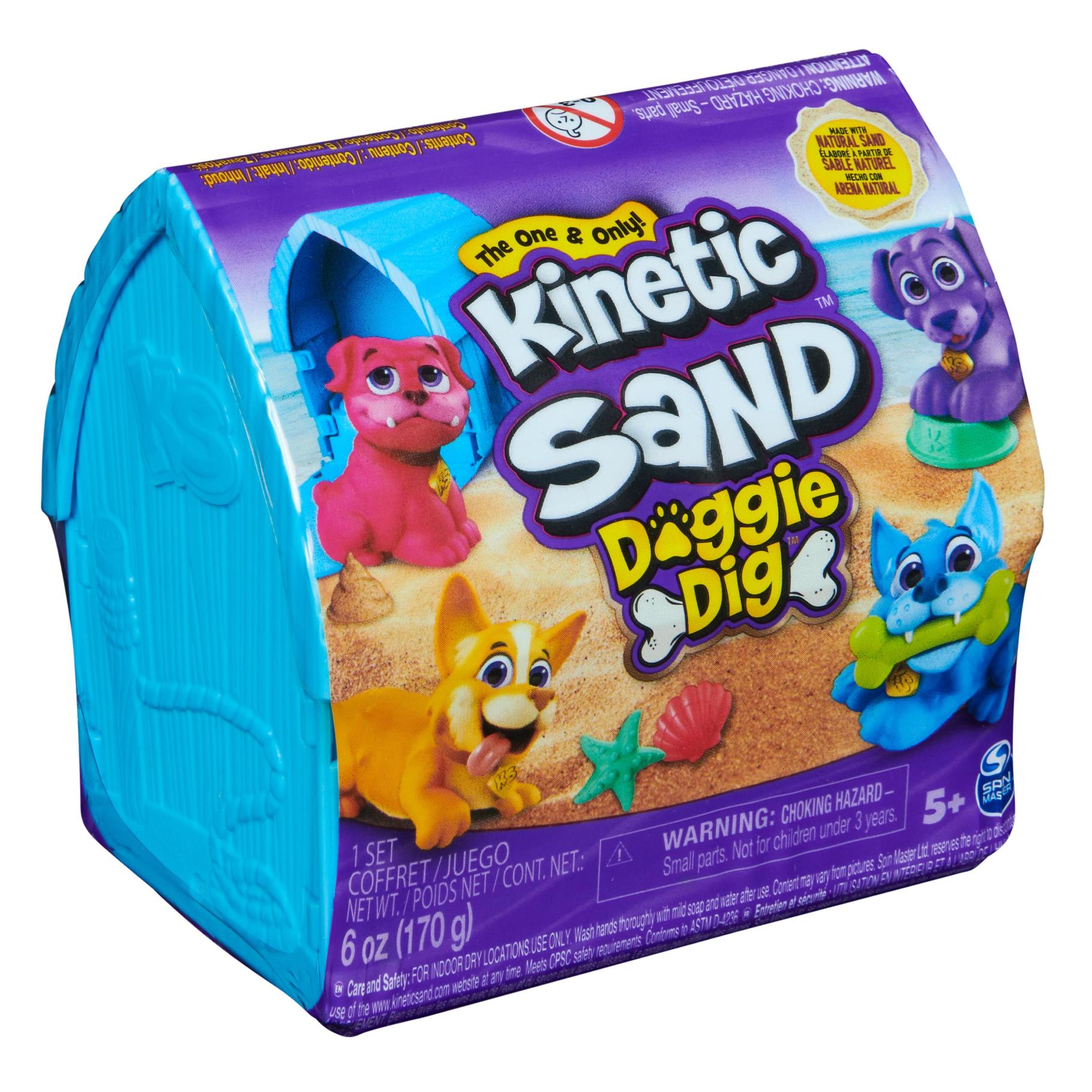 Top1Toys Kinetic Sand  Doggie Dig