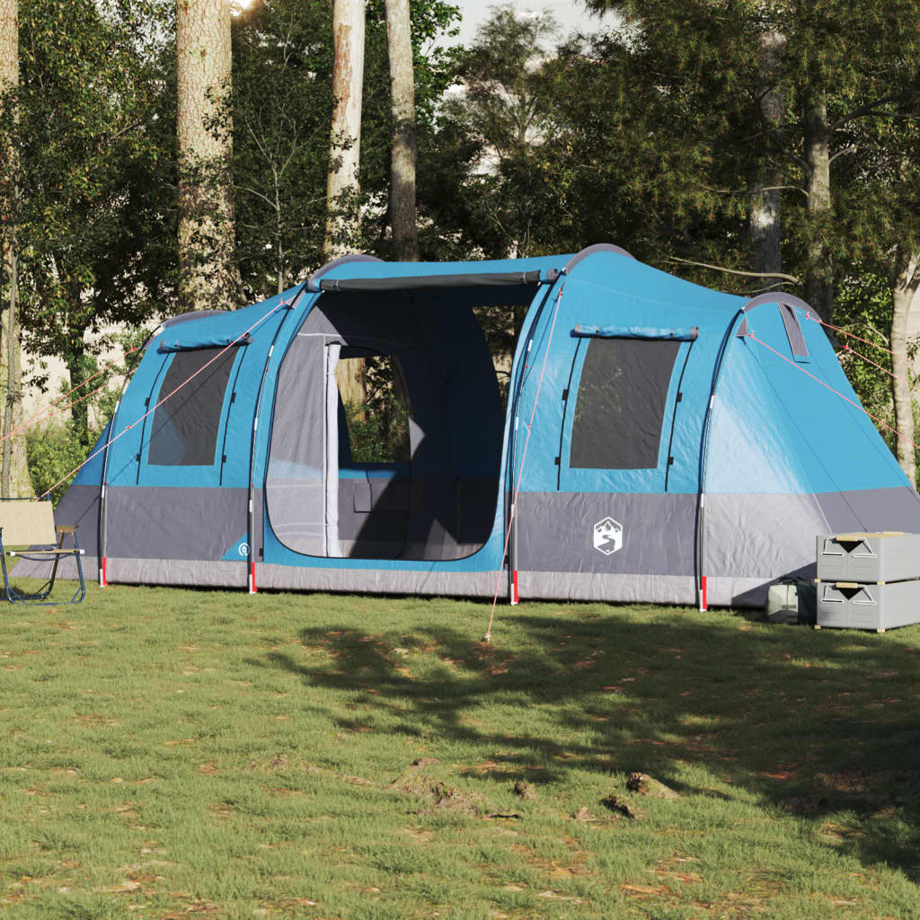 VidaXL Tunneltent 4-persoons waterdicht blauw