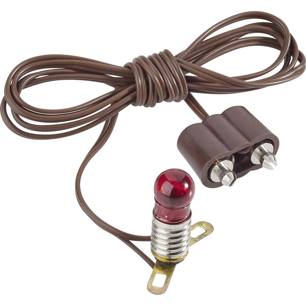 60602 Verlichting Met metalen brug Rood E5.5 3.5 V