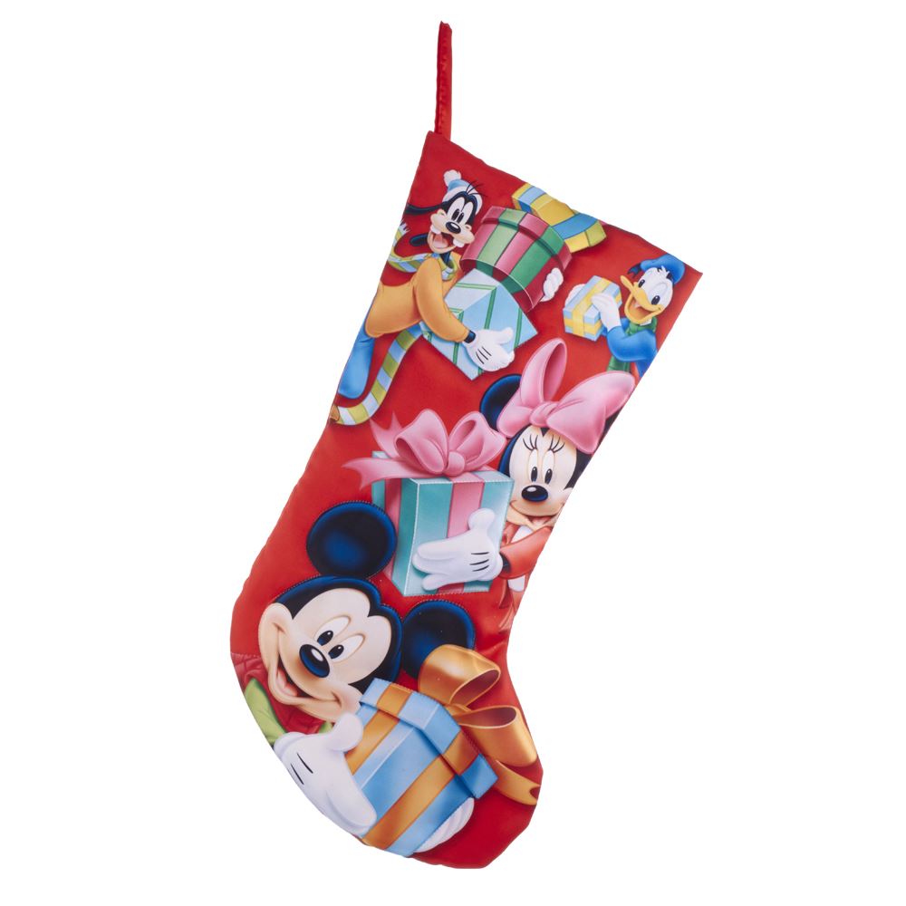 Kurt S. Adler Mickey & Friends Printed Stocking 19 Inch - 