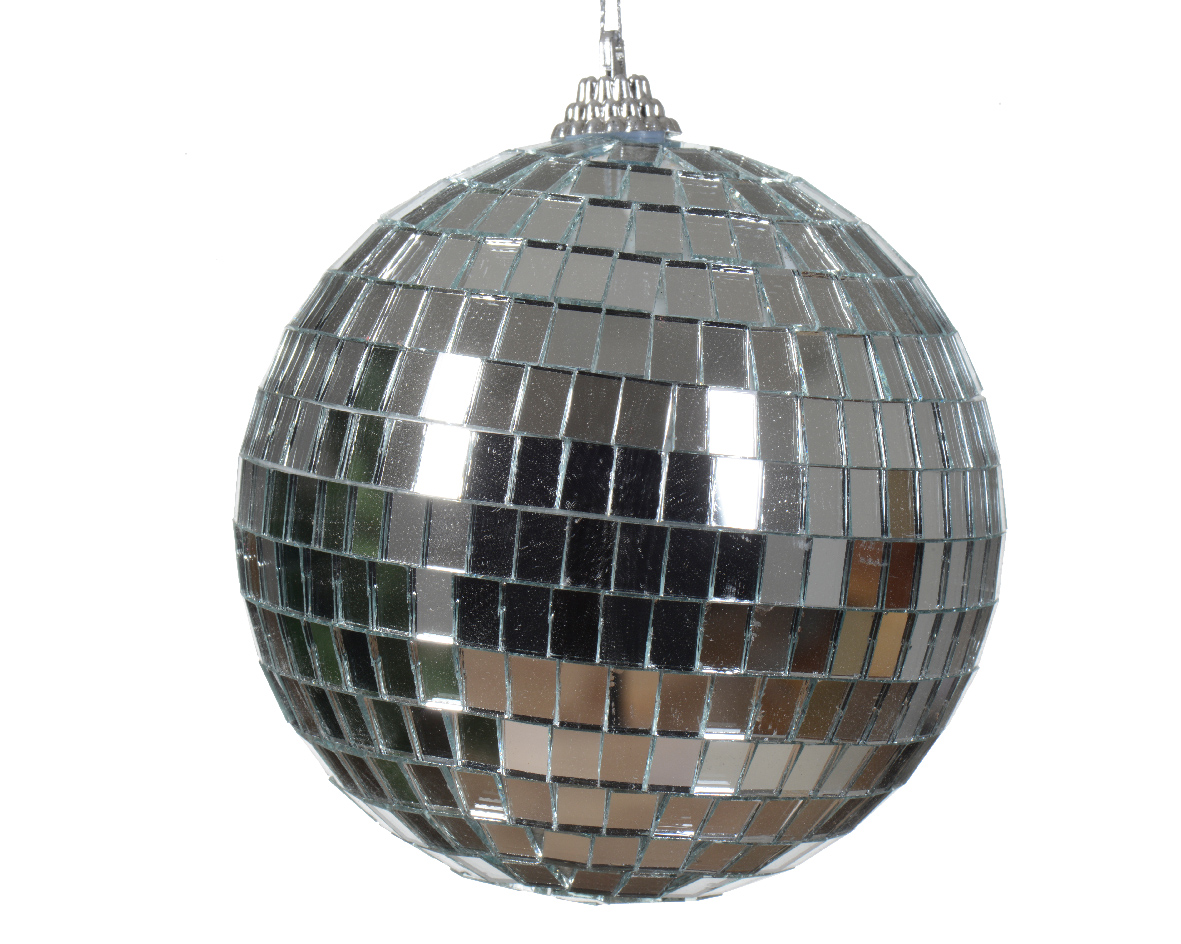 Decoris Kerstballen foam d10l10 cm zilver kerst - 