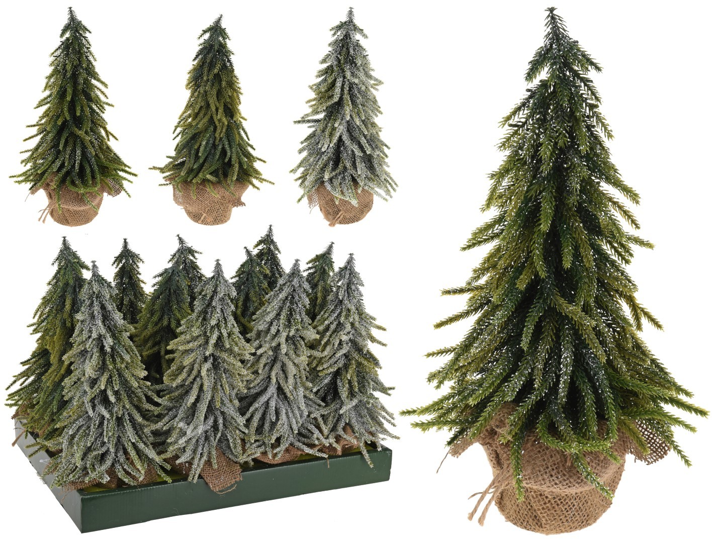 Nampook 3 stuks! Kerstboom 28cm - 