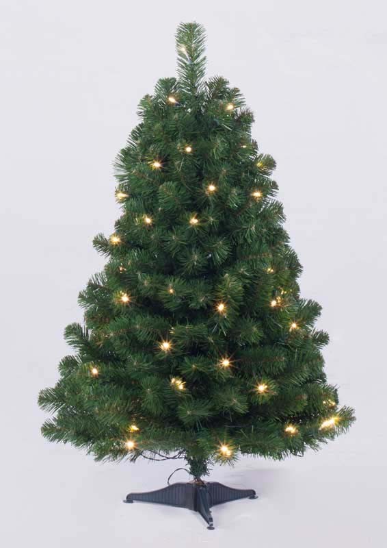 Holiday Tree Tafelboom Table Tree 120 cm met warm LED kerstboom - 