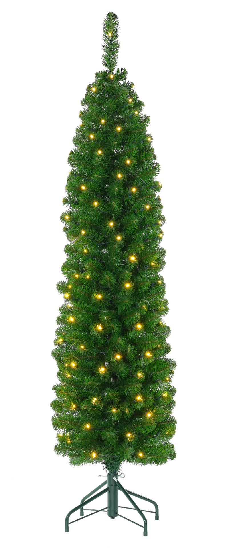 Holiday Tree Kerstboom Candle Tree 180 cm extra smal met Warm Led verlichting kerstboom - 