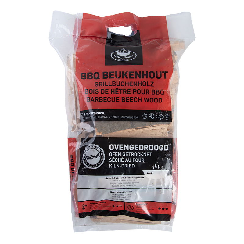 Esschert Design Ovengedroogd bbq beukenhout 8kg - 