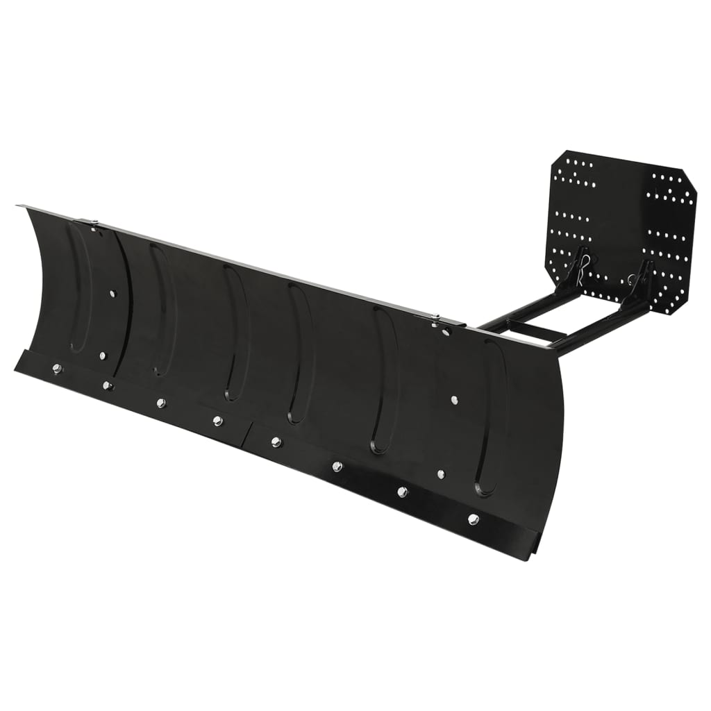 VidaXL Sneeuwploeg voor ATV 150x38 cm zwart