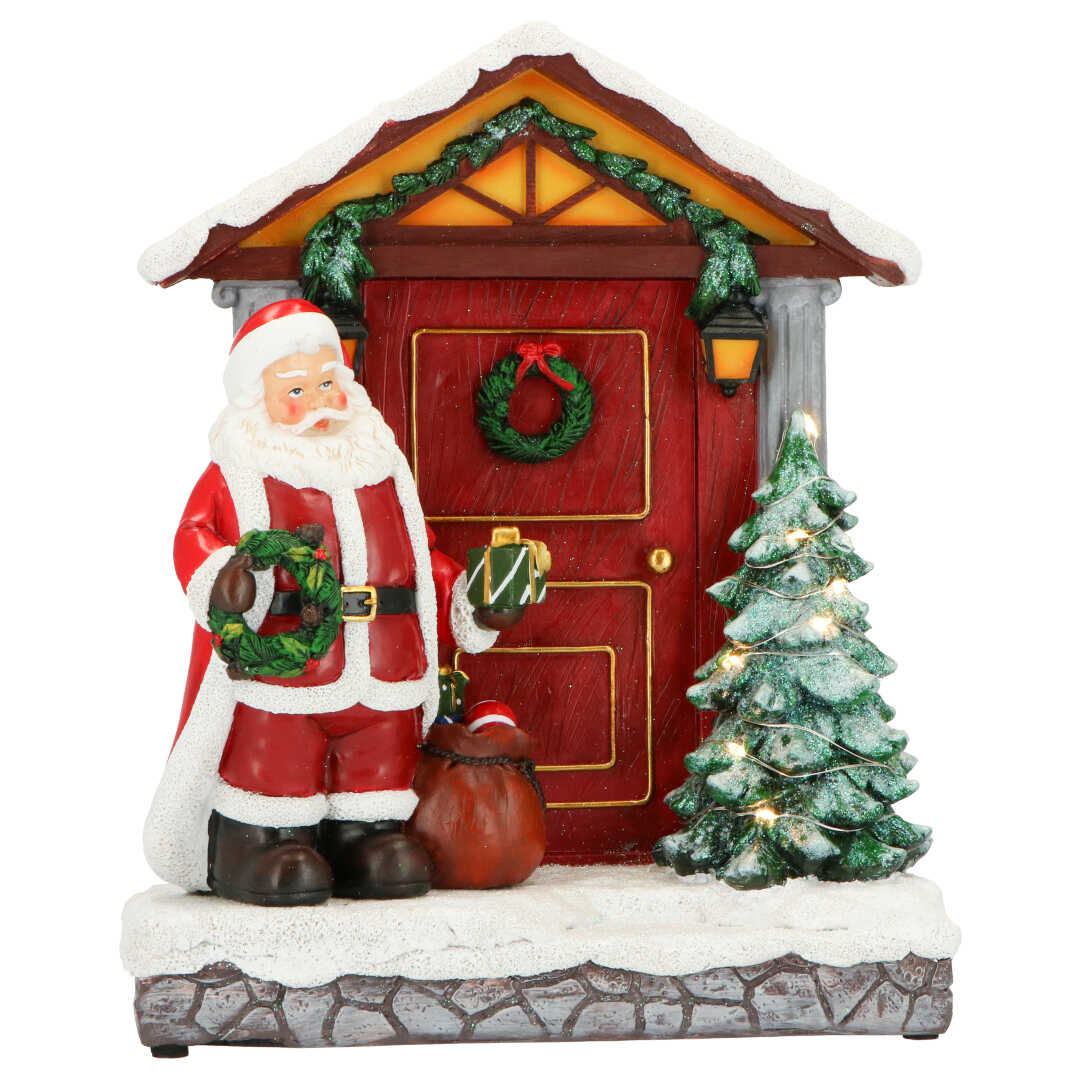 Timstor House with santa poly - 