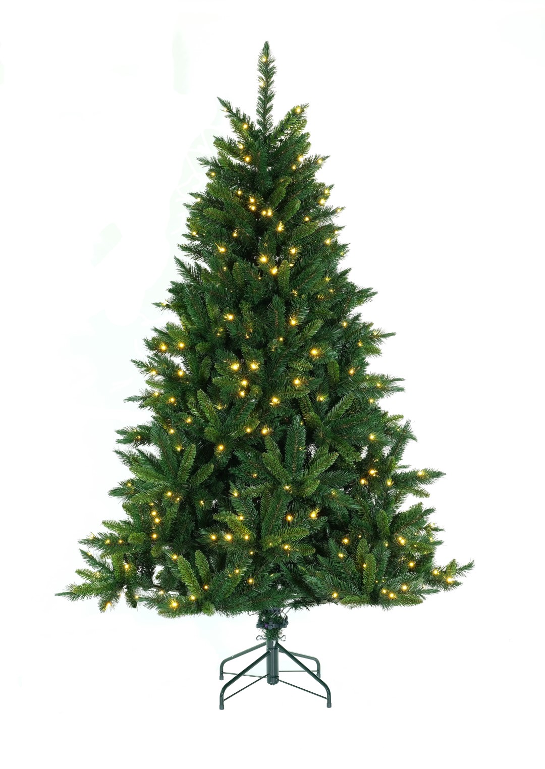 Holiday Tree Kerstboom Black Forest 225 cm D136 cm met Warm Led verlichting kerstboom - 