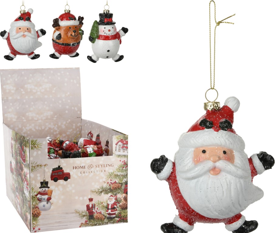 Nampook Hanging Deco Xmas Figures 3ass - 