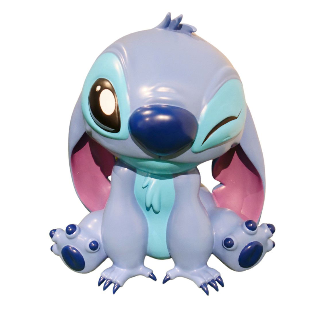 Disney 3D Garden Statue Sitting Stitch 59x45x63,5 cm kerstornament - 