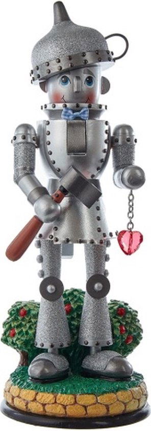 Kurt S. Adler 18 inch holly wood tin man nutcracker - 