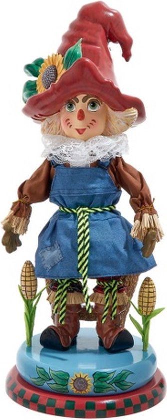 Kurt S. Adler 18 inch holly wood scarecrow nutcracker - 