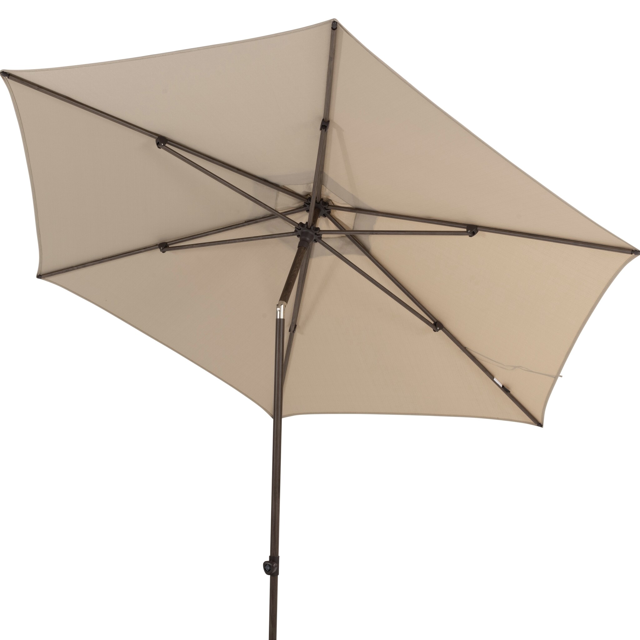 4 Seasons Outdoor Azzurro stokparasol 300 cmØ wenge frame zand 