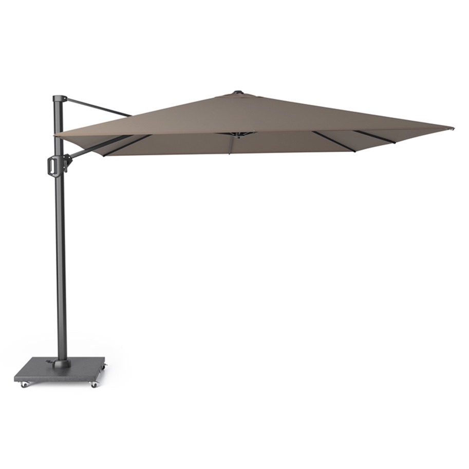 Platinum Challenger T1 premium zweefparasol 300x300 cm havanna