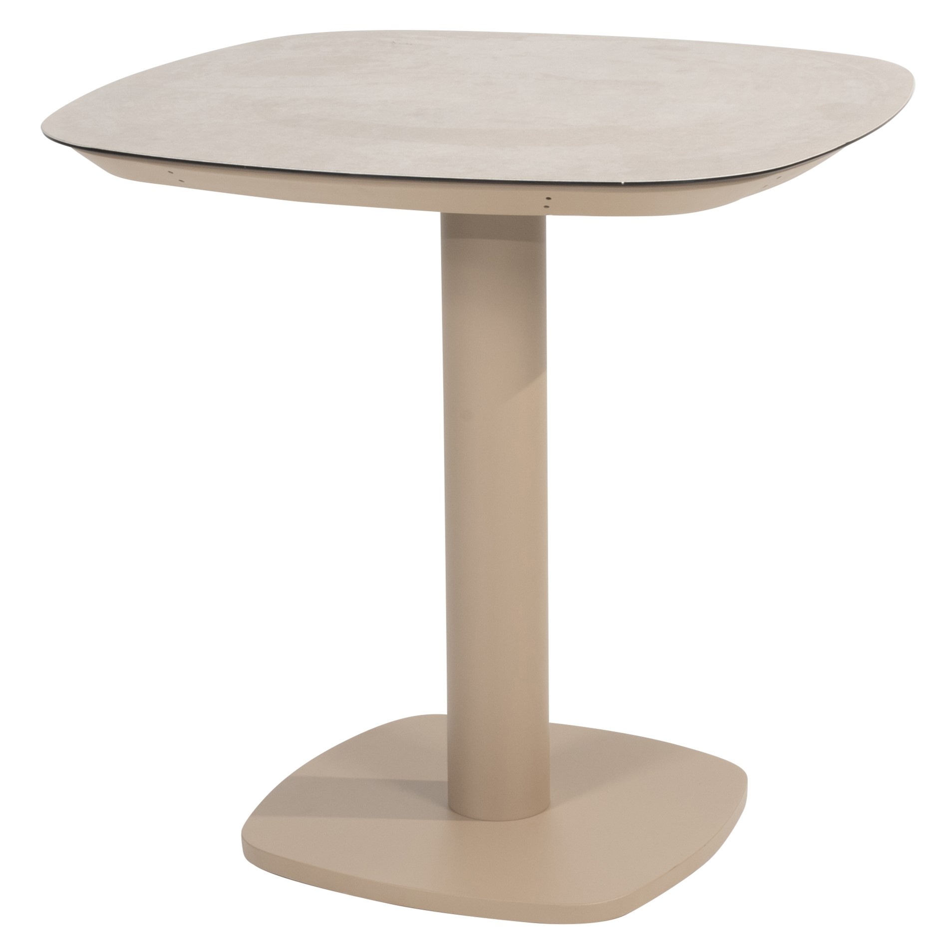 Taste 4SO Manolo dining tuintafel 75x75x75 cm keramiek latte 