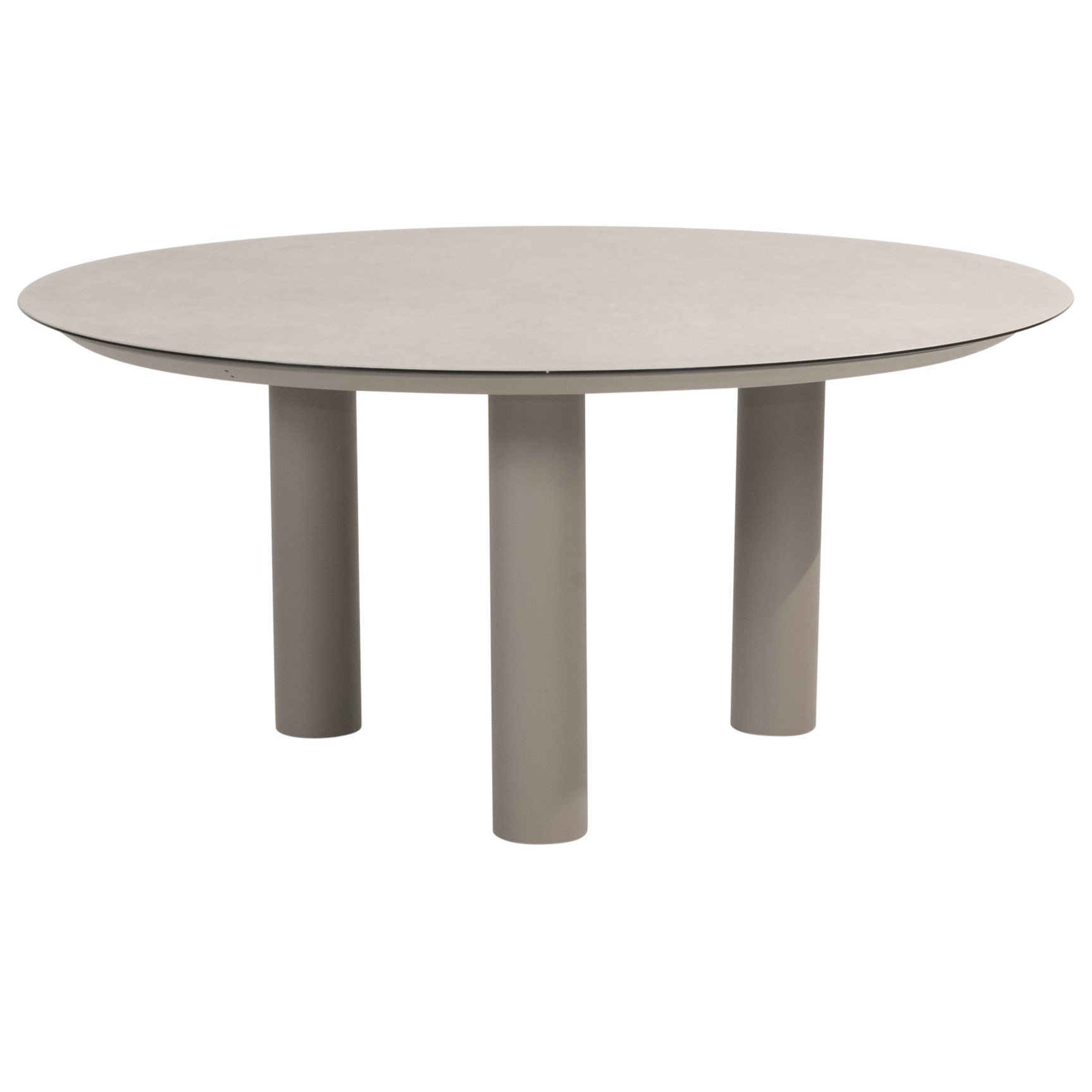 Taste 4SO Donato dining tuintafel 160xH75 cm met 3 poten keramiek cloud 