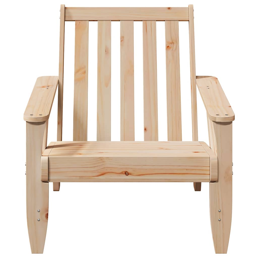 vidaXL Tuinstoel Adirondack 75x77x77 cm massief grenenhout