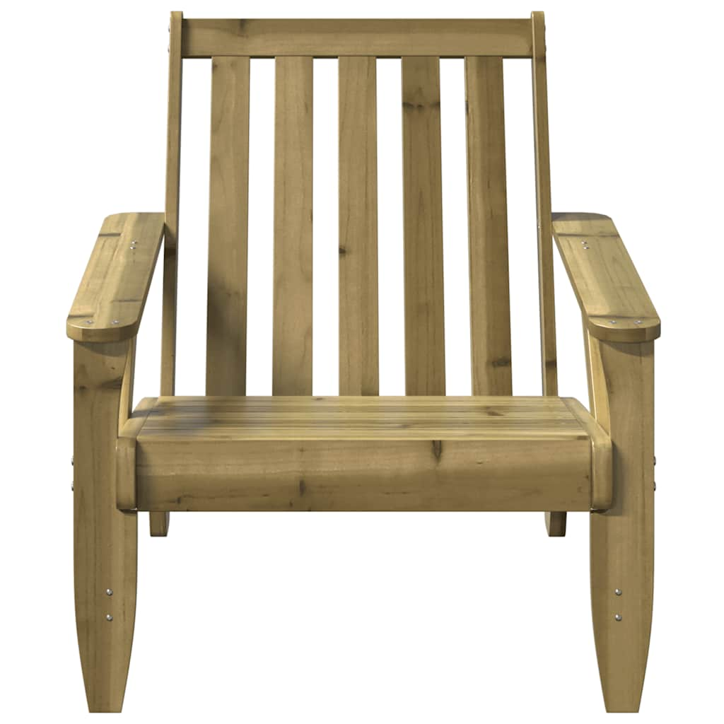 vidaXL Tuinstoel Adirondack 75x77x77 cm geïmpregneerd hout