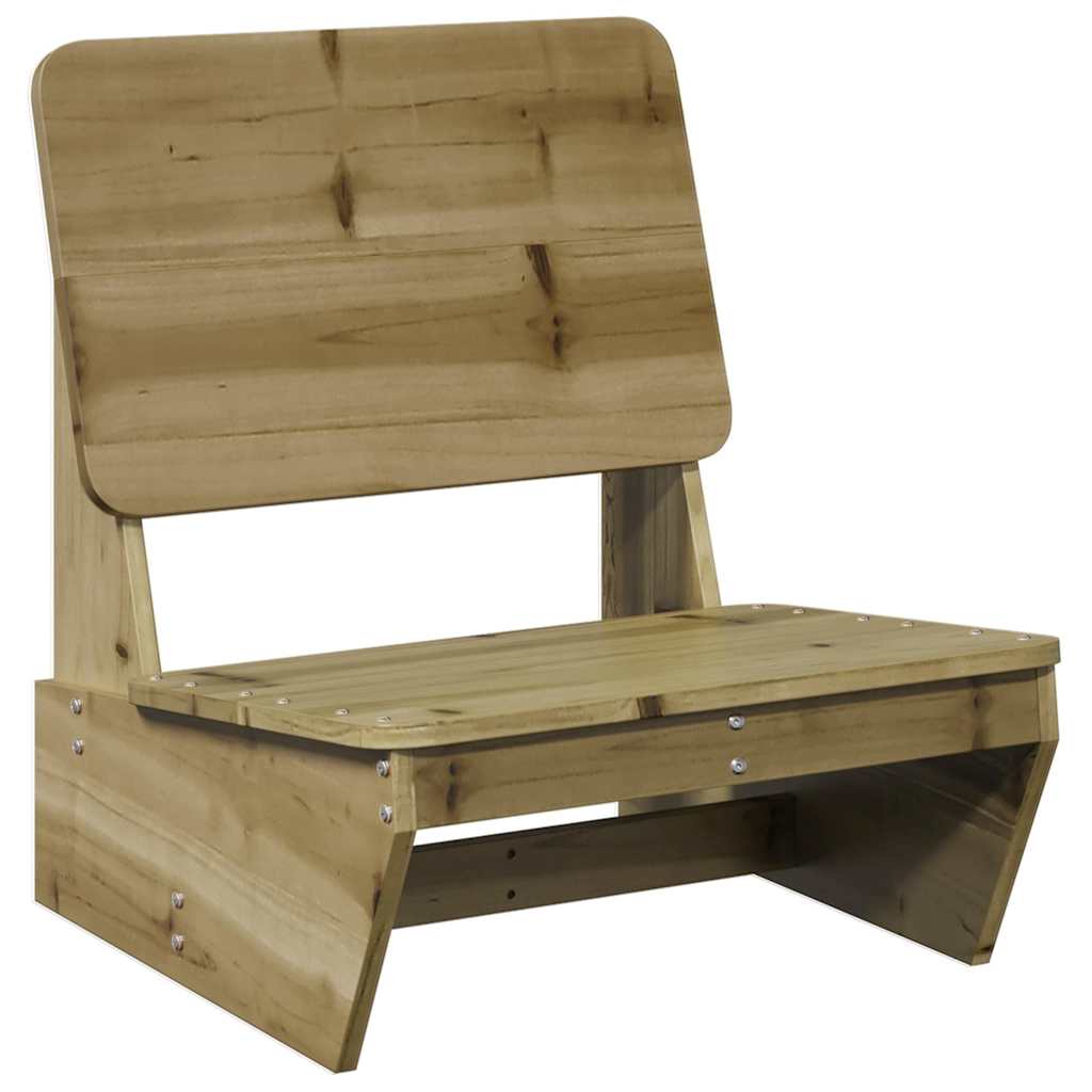 vidaXL Tuinstoelen 2 st 60x64x70,5 cm geïmpregneerd hout