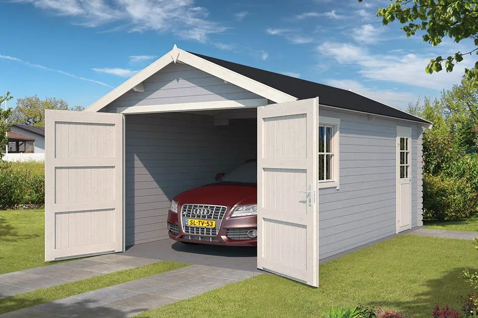 Platinum Outdoor Life Products | Garage Dillon 300 x 540 | Gecoat |  Grey-Wit