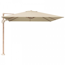 Platinum Zweefparasol Challenger T2 premium 300x300cm teak (Champagne)