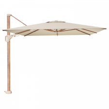 Platinum Zweefparasol Challenger T2 premium 350x260cm teak (Champagne)