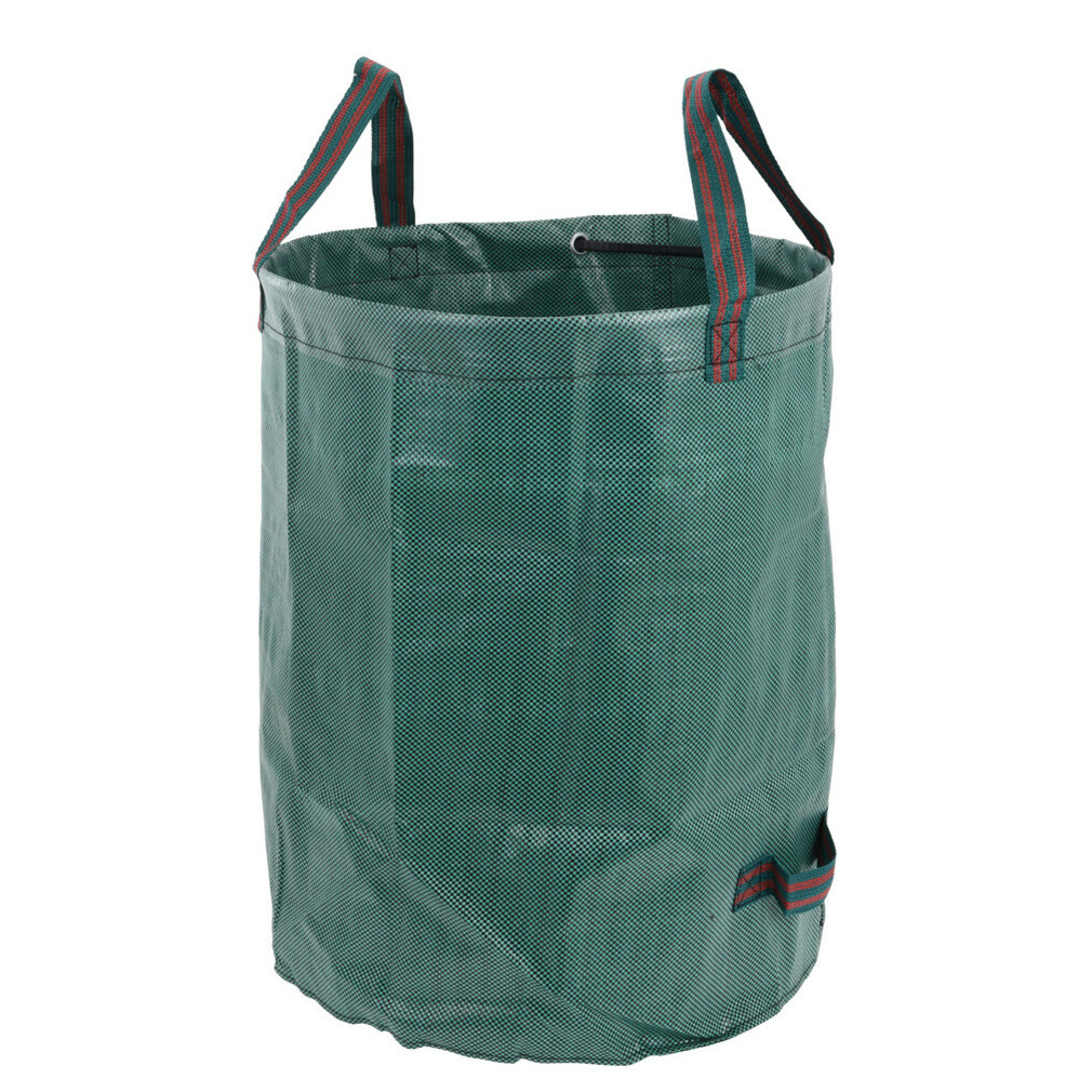 Pro Garden Progarden Tuinafvalzak - opvouwbaar - groen - 125 liter - bladeren opruimen -