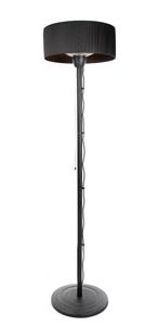 Sunred  Artix - Bright lijn - Zwart - Staand model - Terrasverwarmer