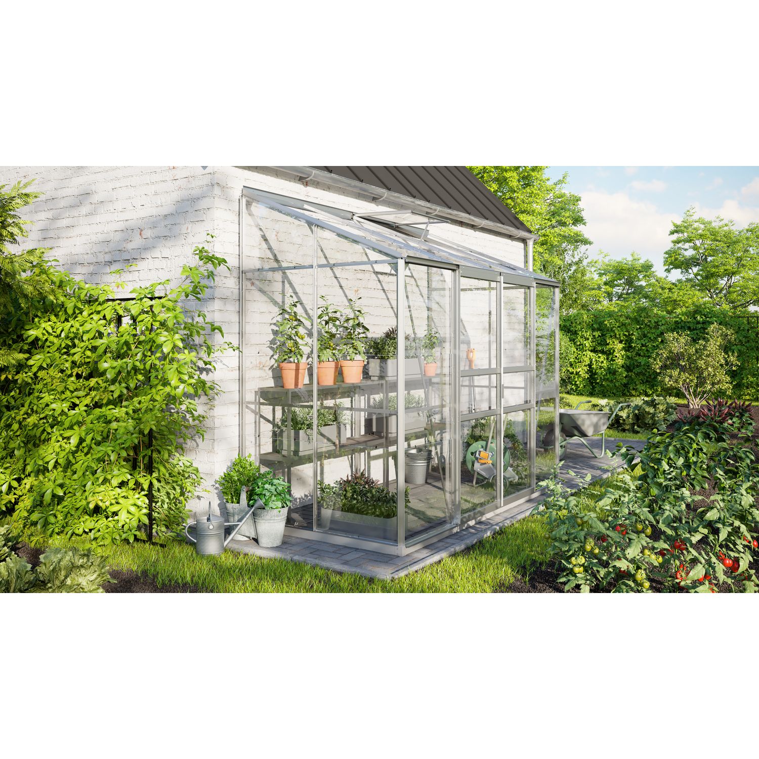 Vitavia Muurkas Ida Maat 3300 Geanodiseerd Aluminium Esg 3mm