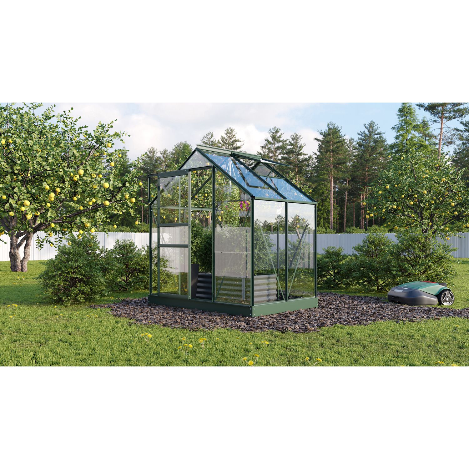 Vitavia Broeikas Planet 2500 Smaragd Aluminium Esg 3mm