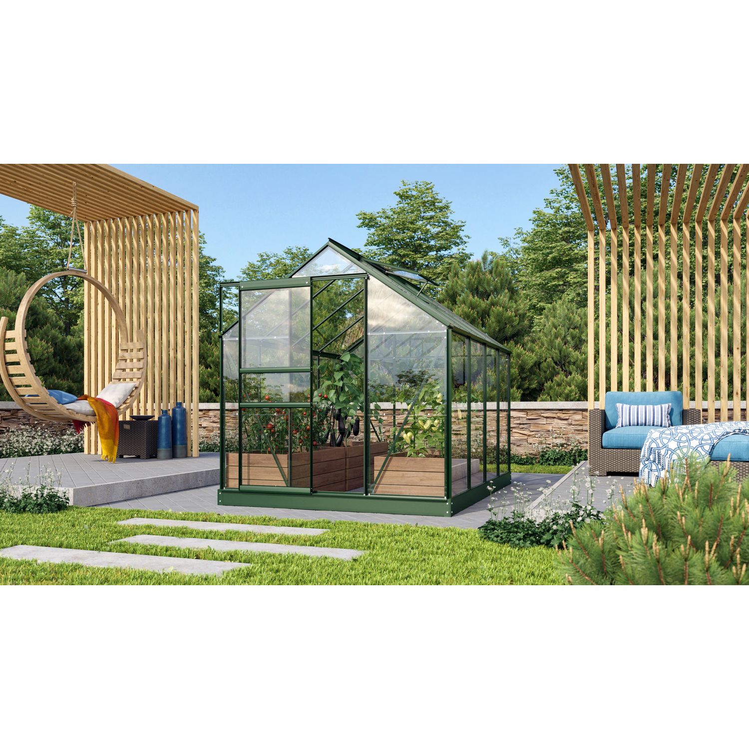 Vitavia Serre Venus Maat 5000 Smaragd Gehard Glas (esg) 3mm