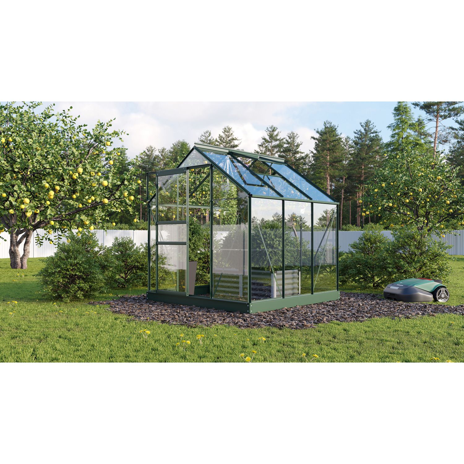 Vitavia Broeikas Planet 3800 Smaragd Aluminium Esg 3mm