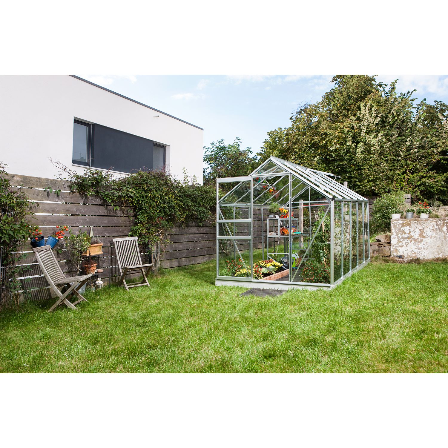 Vitavia Serre Venus Maat 6200 Geanodiseerd Aluminium Gehard Glas (esg) 3mm
