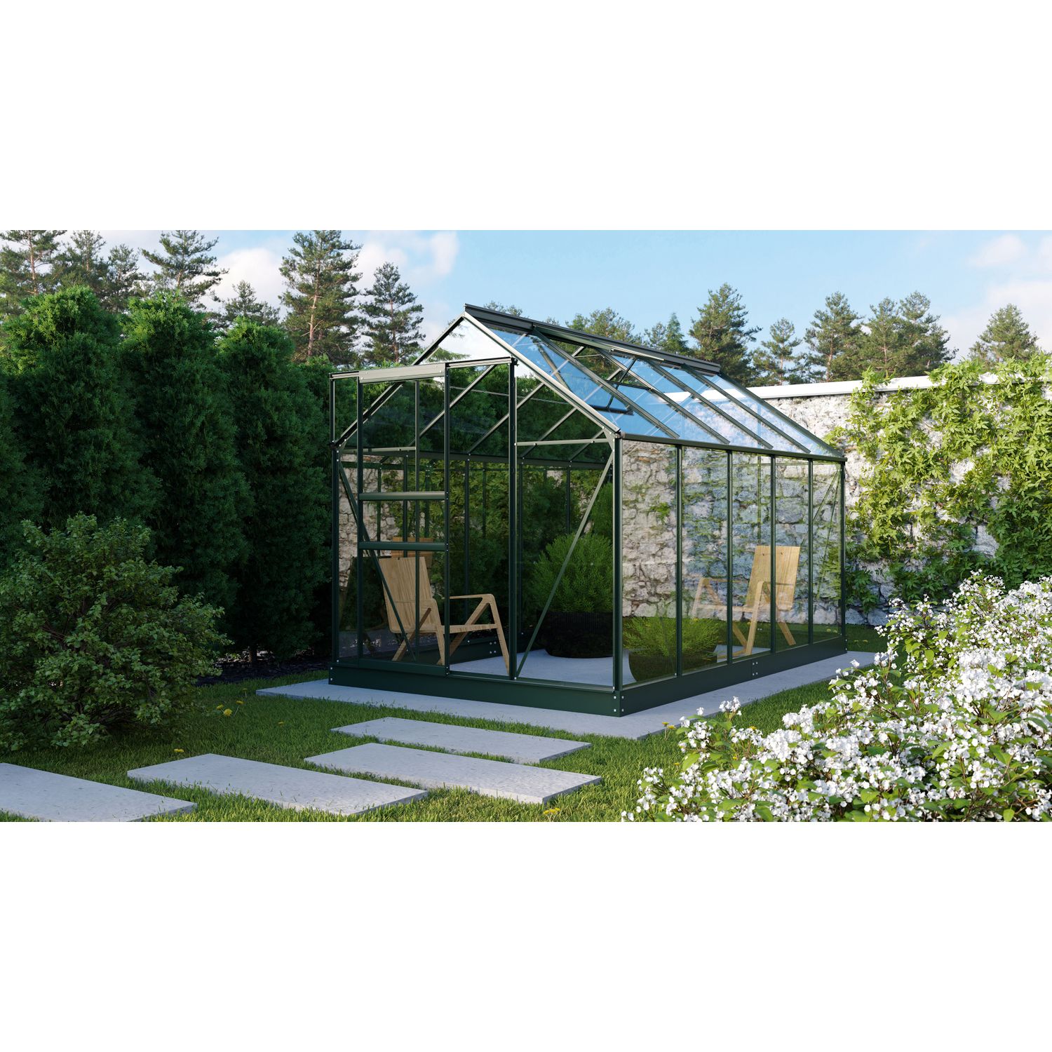 Vitavia Broeikas Planet 6200 Smaragd Aluminium Esg 3mm
