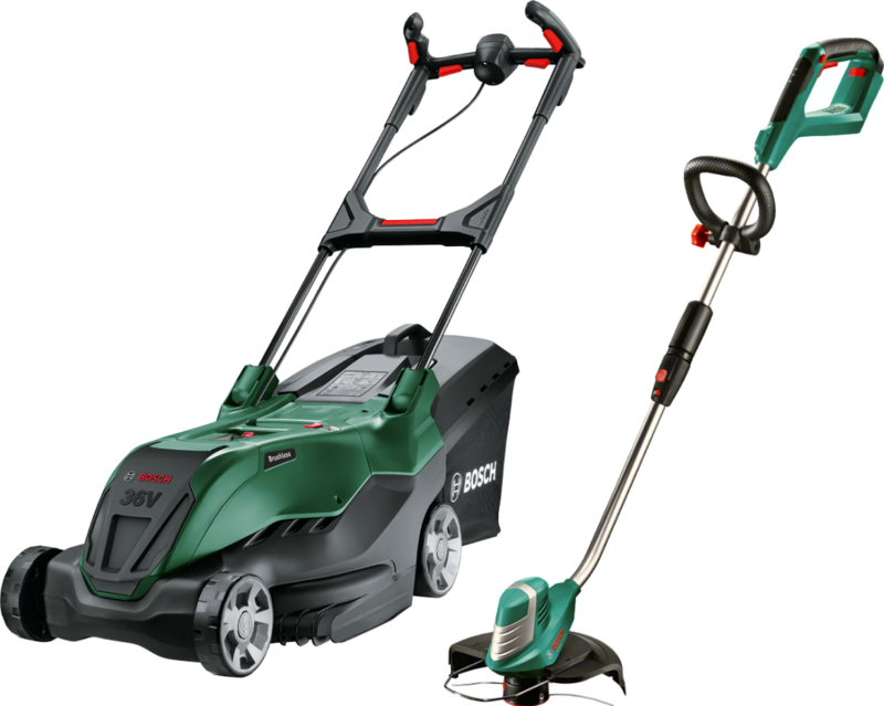 Bosch AdvancedRotak 36V-44-750 incl. 4,0 Ah Accu +  AdvancedGrassCut 36 Li (zonder accu)