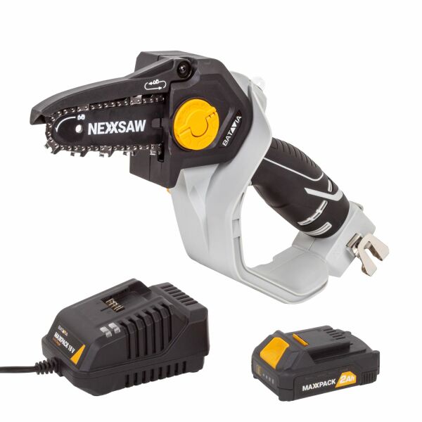 Batavia 7064354 Nexxsaw V3.1 Maxxpack 18V Li-Ion Accu Mini Kettingzaag Set (1x 2.0Ah) - 15cm