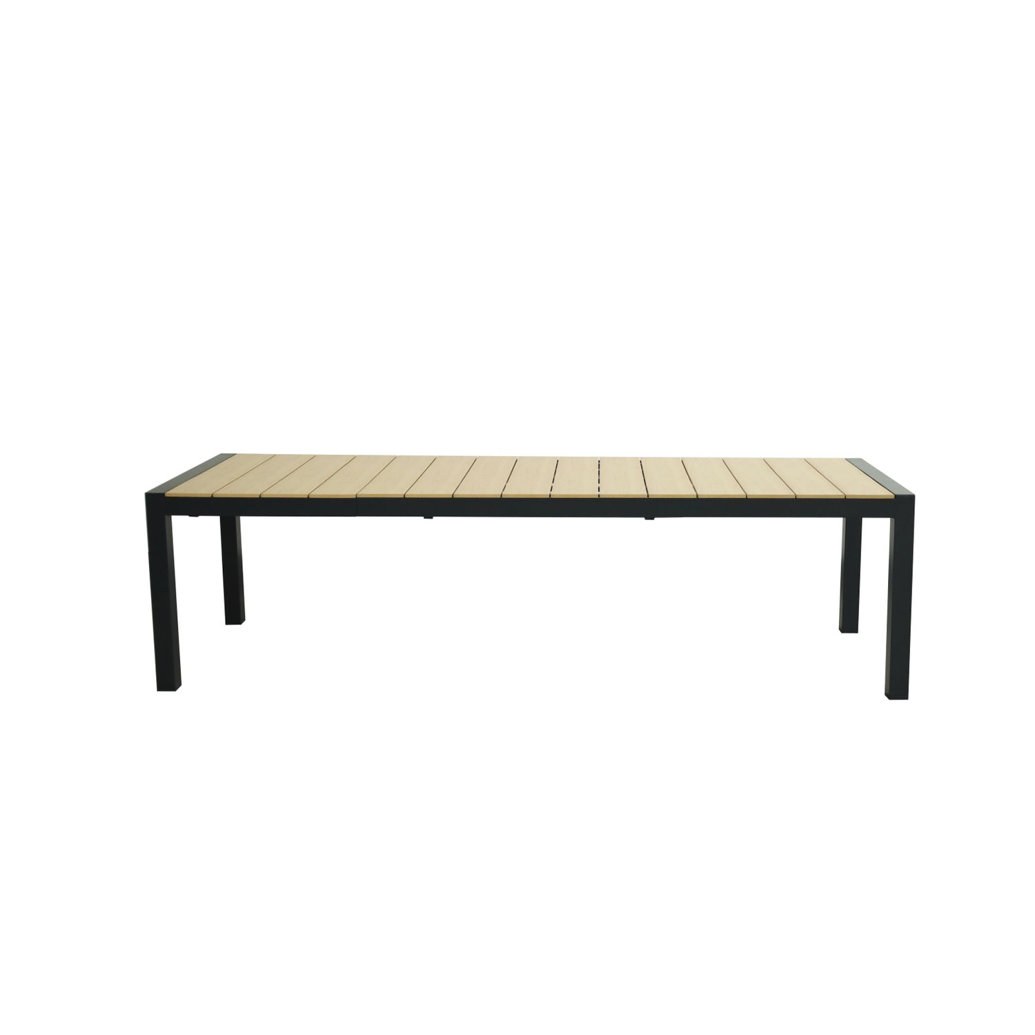 Praxis Tuintafel Ugo Uitschuifbaar Aluminium/polywood 205/275x95x76cm