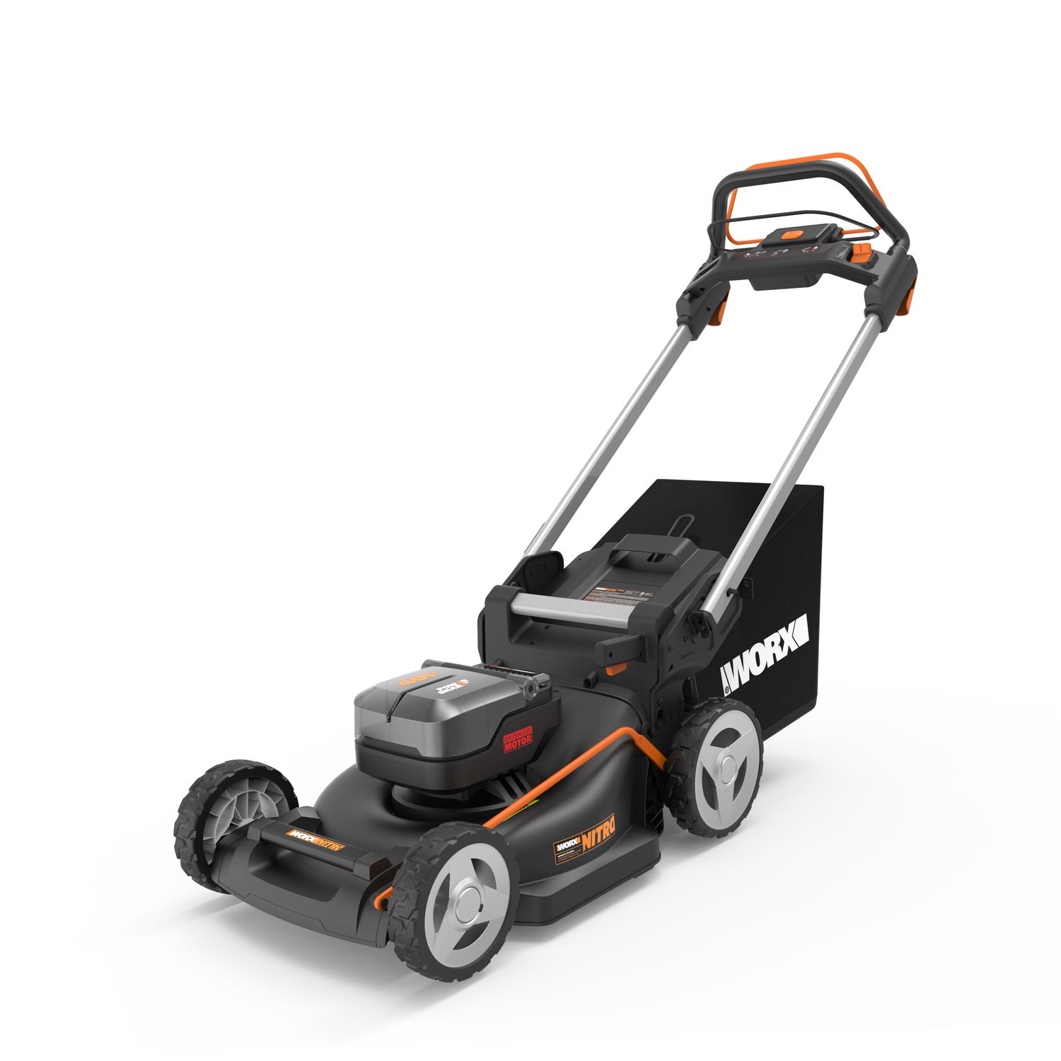 Worx Accu Grasmaaier Met Mulching Wg749e 40v (2x20v) - 2 Accu's + Lader