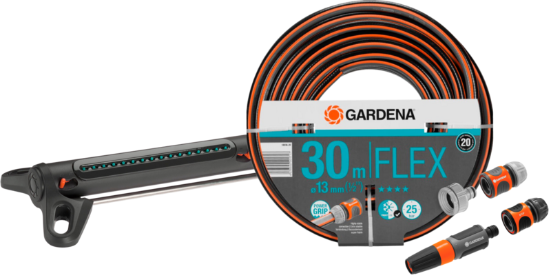 Gardena Comfort FLEX 1/2 30m Medium Sproeierpakket