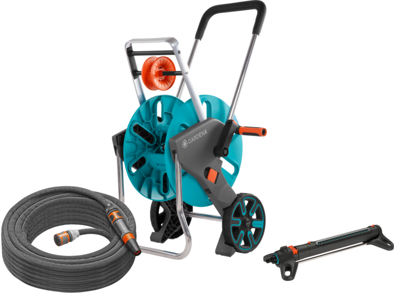 Gardena Liano Life 15m CleverRoll S Medium Sproeierpakket