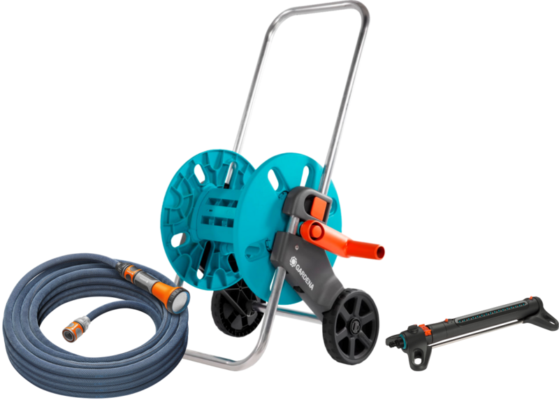 Gardena Liano Xtreme 15m AquaRoll S Medium Sproeierpakket