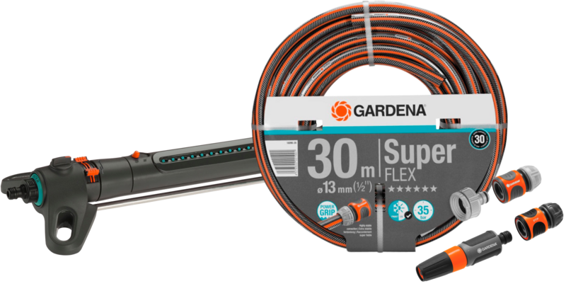 Gardena Premium SuperFLEX 30m Large Sproeierpakket